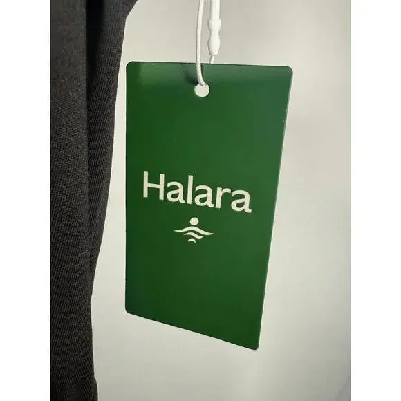 NWT Halara Jumpsuit V Neck Wide Leg Black XL - Picture 5 of 7